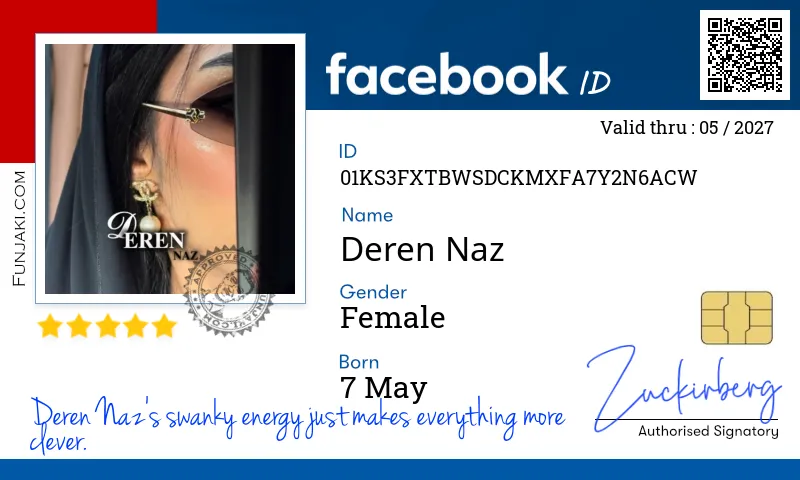 Facebook ID Card