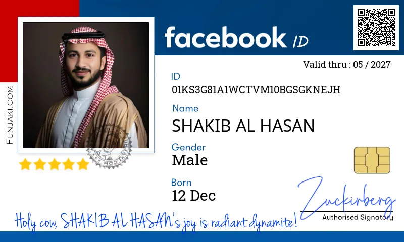 Facebook ID Card