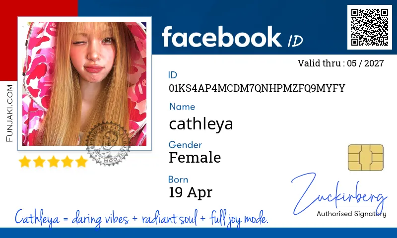 Facebook ID Card