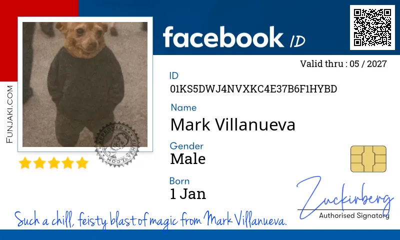Facebook ID Card
