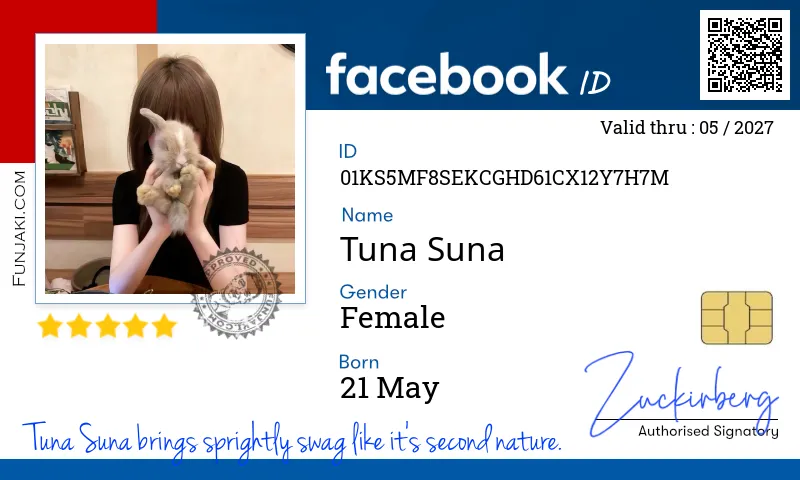Facebook ID Card