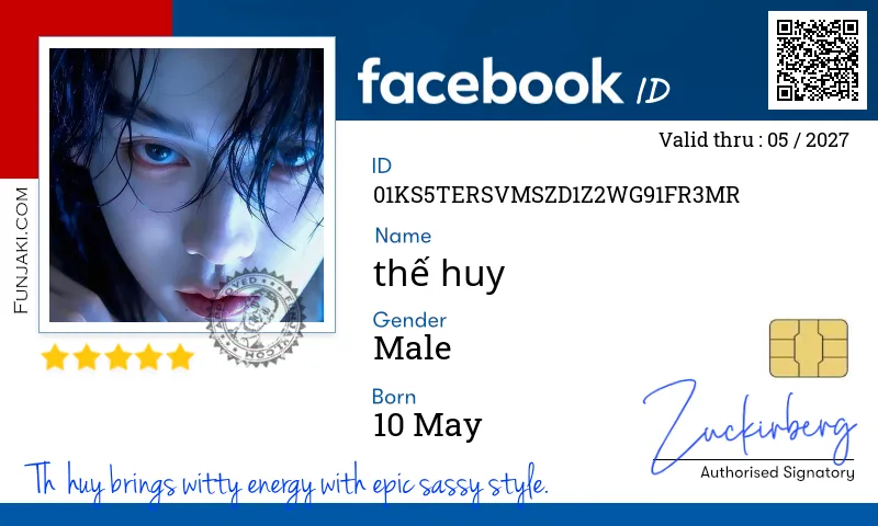 Facebook ID Card