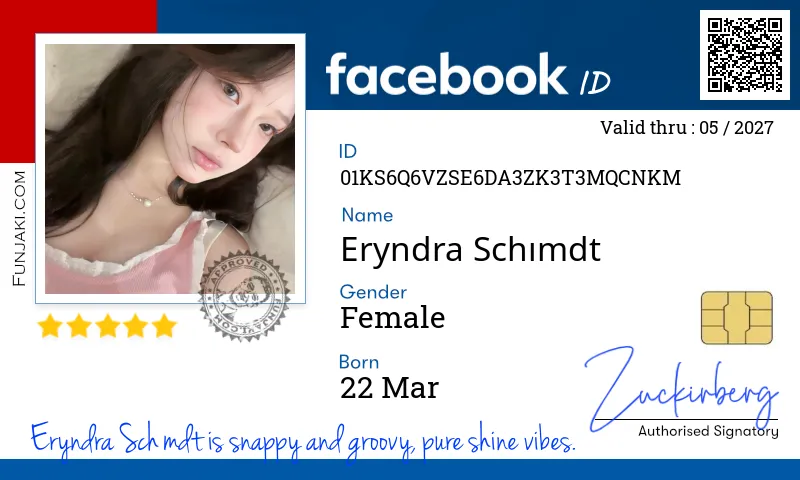 Facebook ID Card