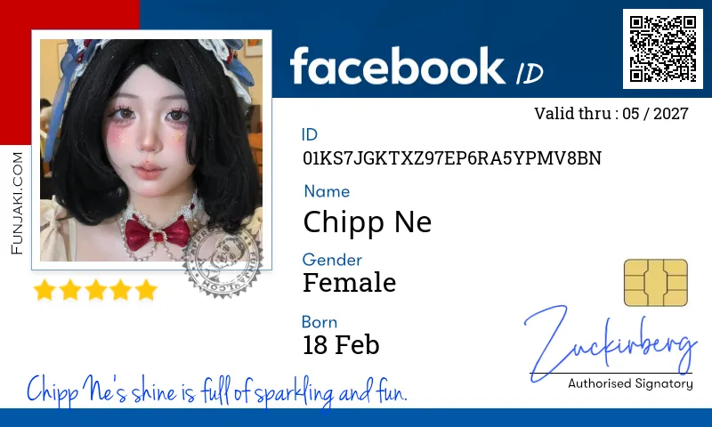 Facebook ID Card
