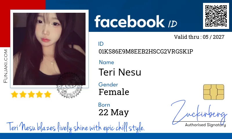 Facebook ID Card