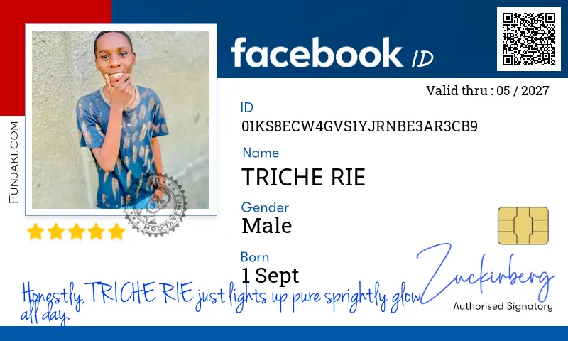 Facebook ID Card