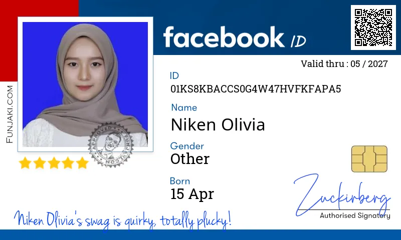 Facebook ID Card