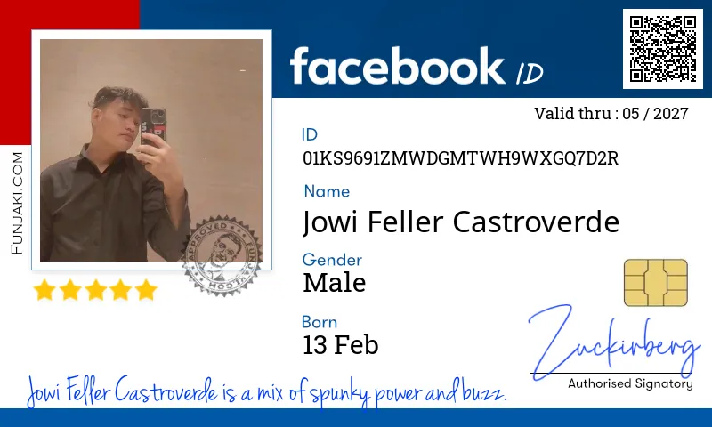 Facebook ID Card