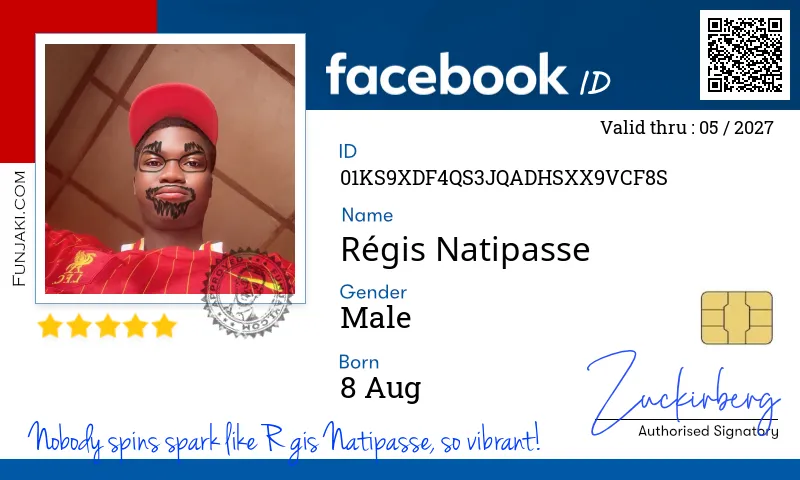 Facebook ID Card