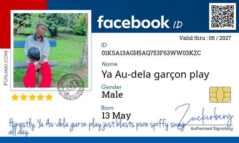 Facebook ID Card