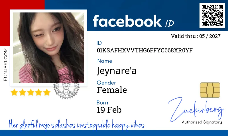 Facebook ID Card