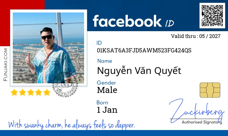 Facebook ID Card