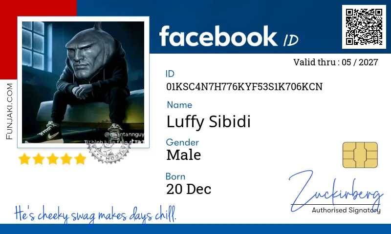Facebook ID Card