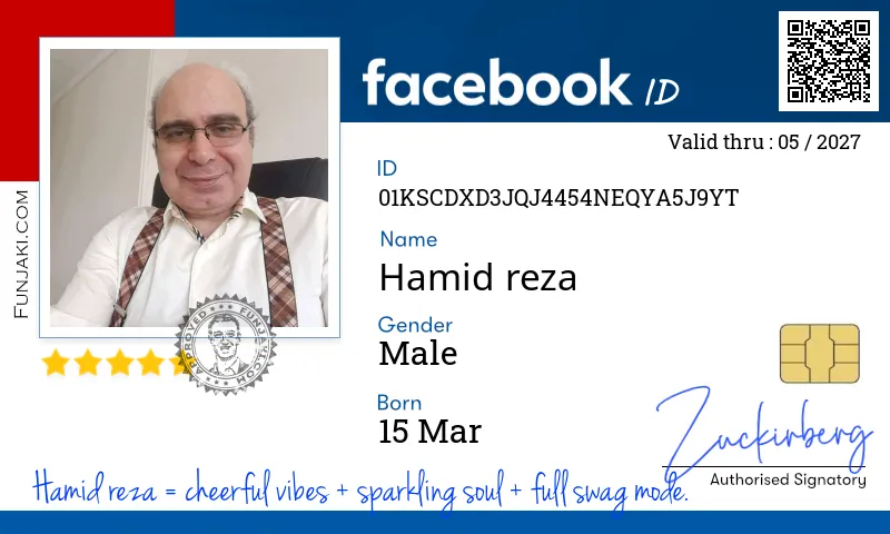 Facebook ID Card