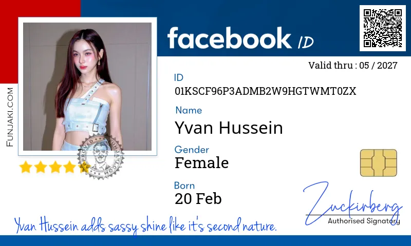 Facebook ID Card