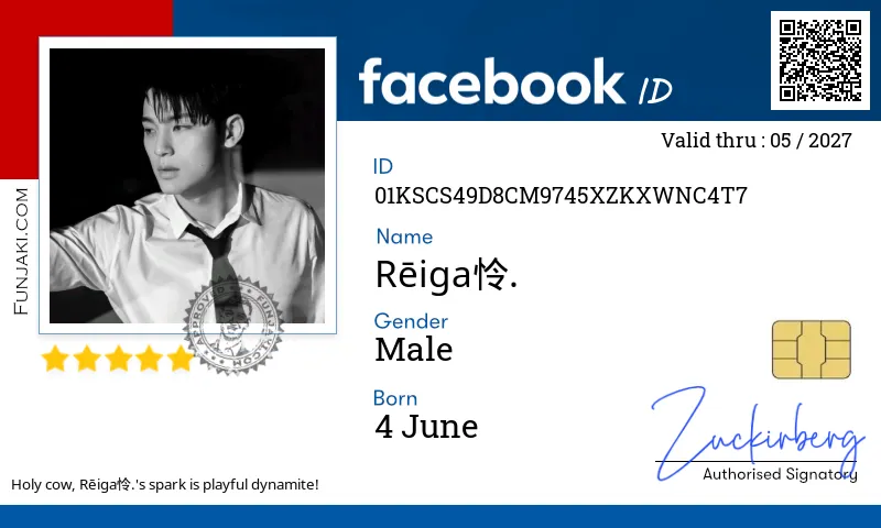 Facebook ID Card