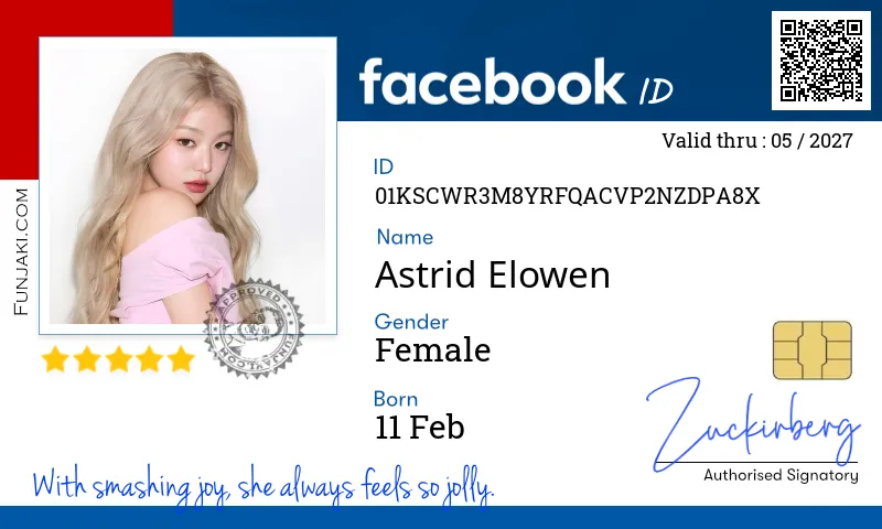 Facebook ID Card