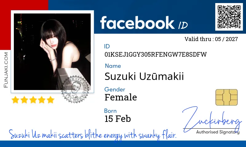 Facebook ID Card