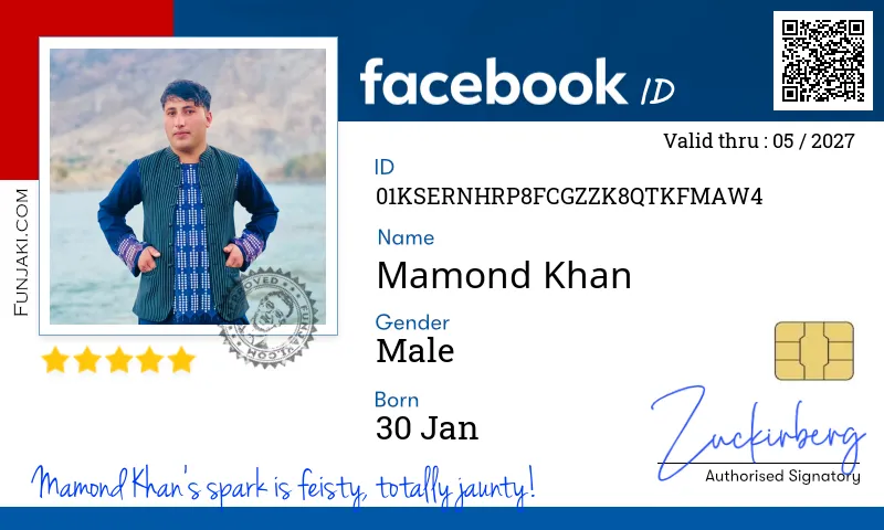 Facebook ID Card