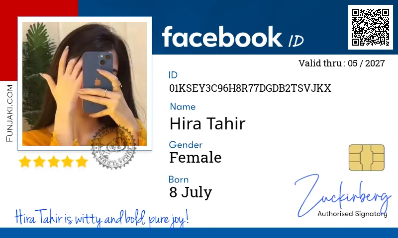 Facebook ID Card