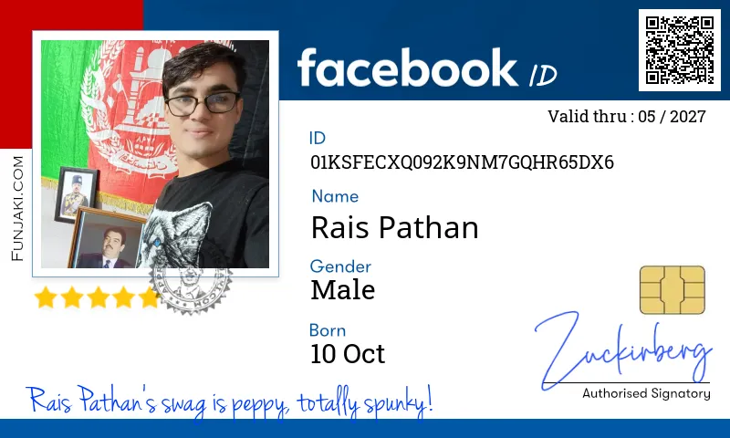 Facebook ID Card