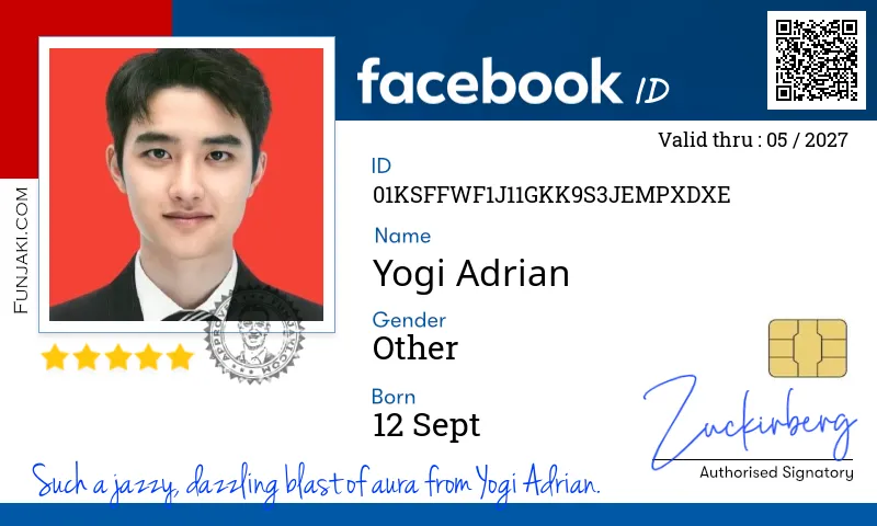 Facebook ID Card