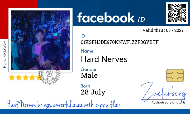 Facebook ID Card