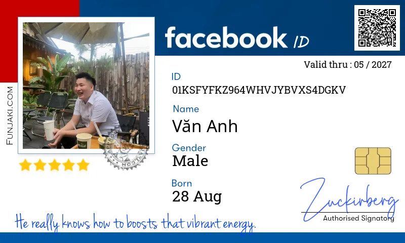 Facebook ID Card
