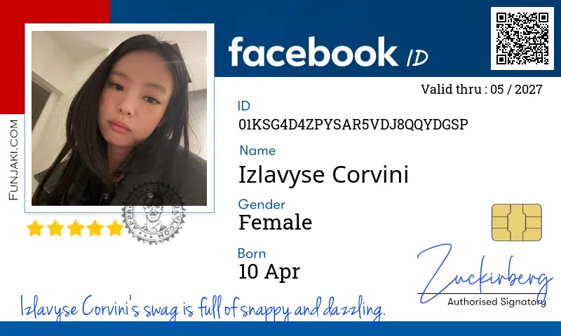 Facebook ID Card