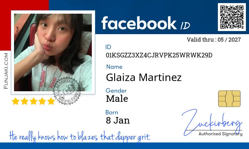 Facebook ID Card