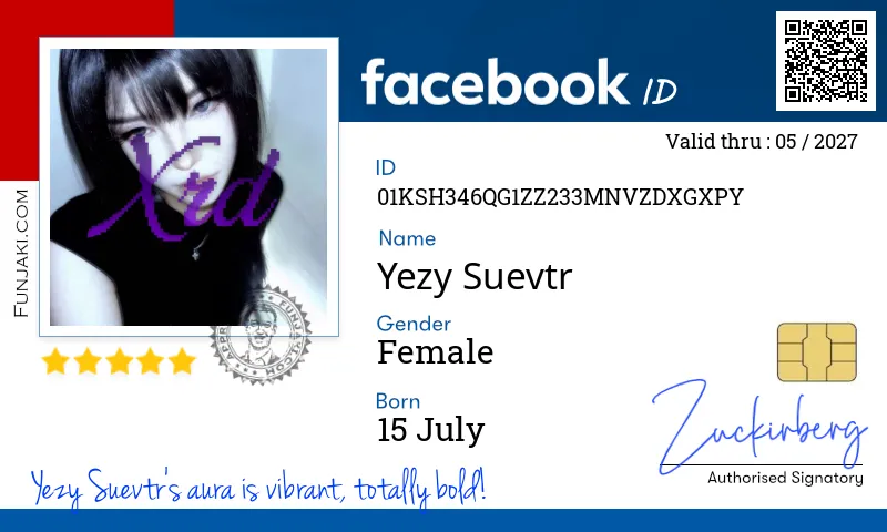 Facebook ID Card