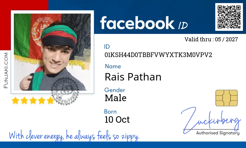 Facebook ID Card