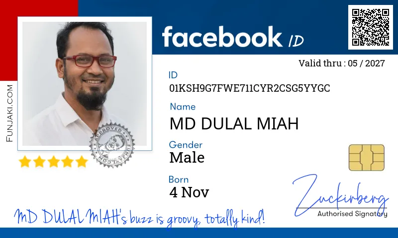 Facebook ID Card