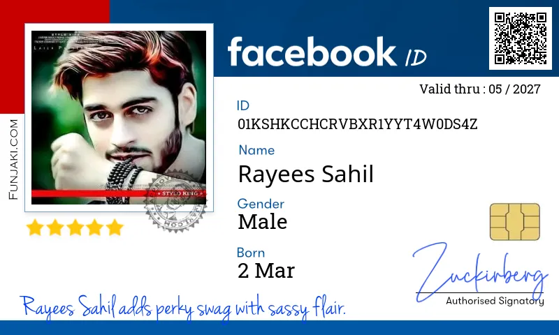 Facebook ID Card