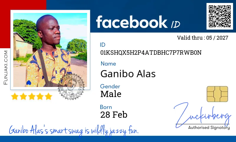 Facebook ID Card