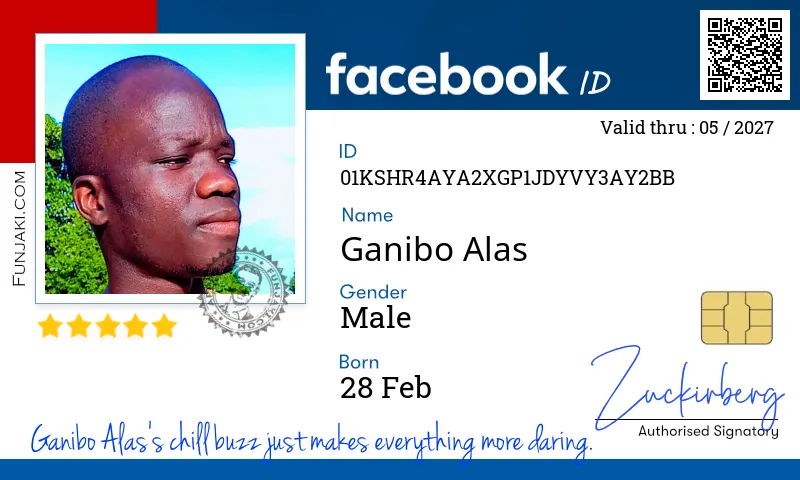Facebook ID Card
