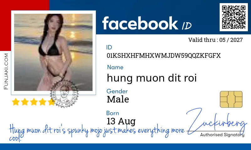 Facebook ID Card