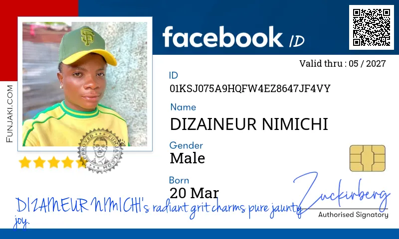 Facebook ID Card