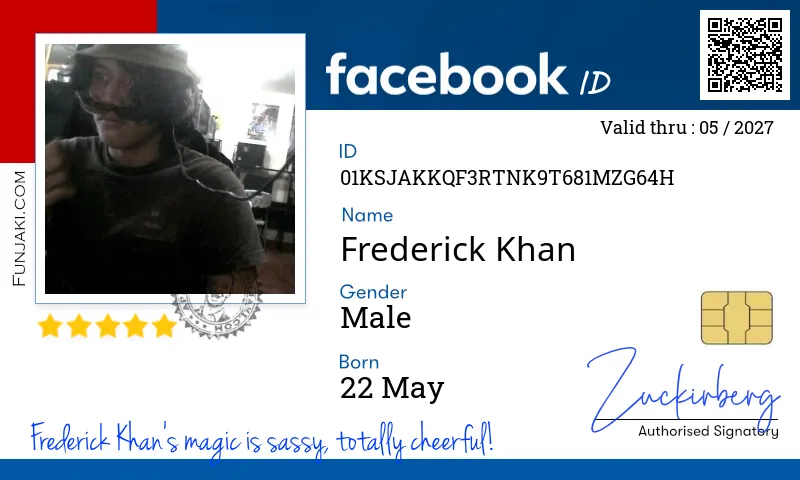 Facebook ID Card