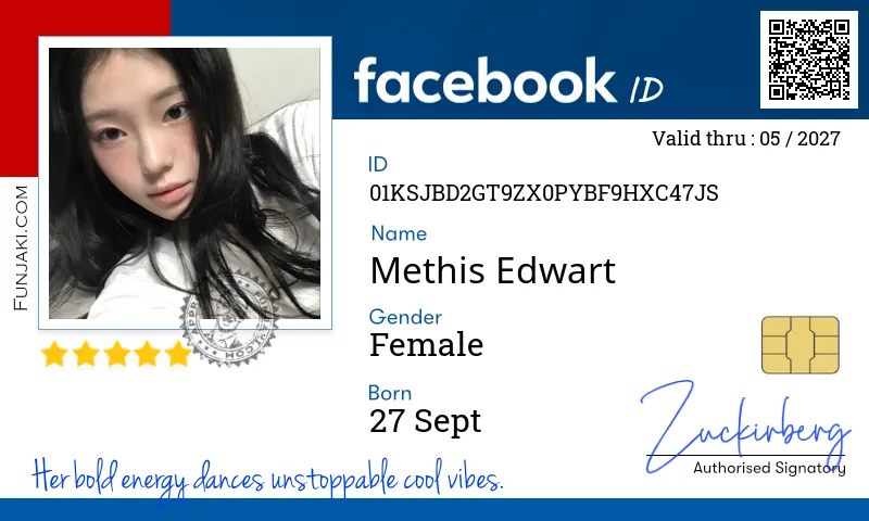 Facebook ID Card