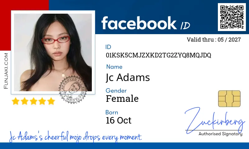 Facebook ID Card