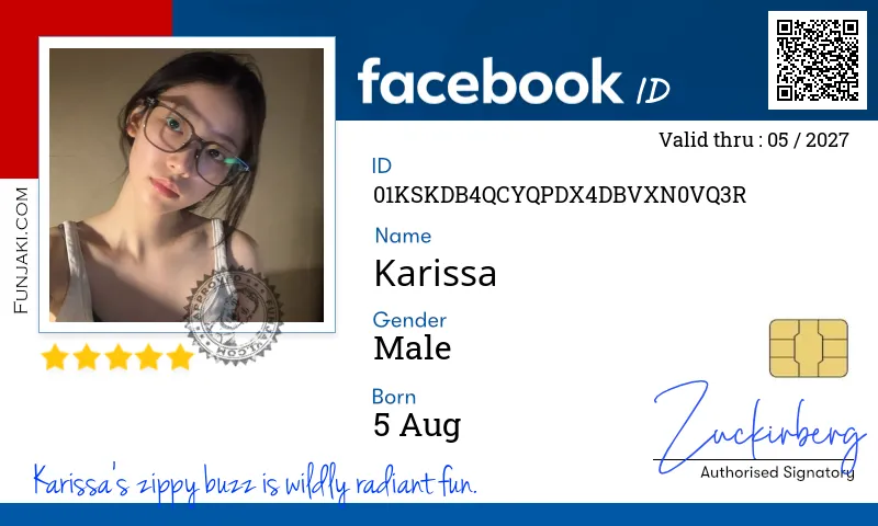 Facebook ID Card
