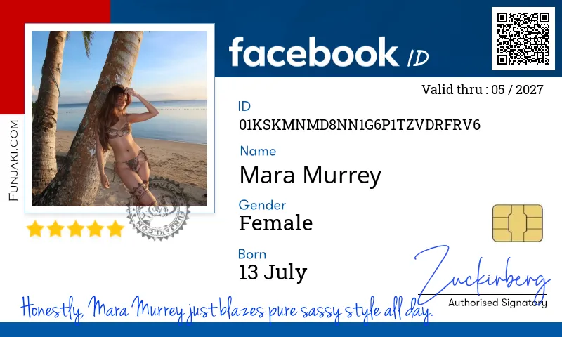 Facebook ID Card