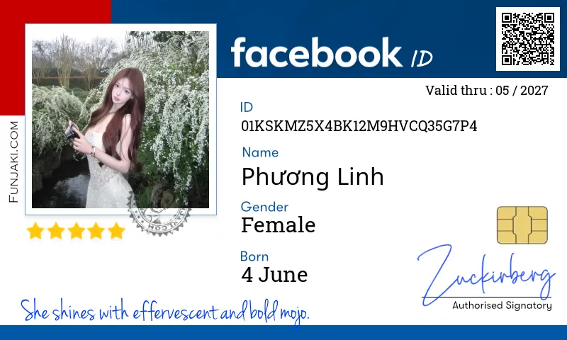 Facebook ID Card