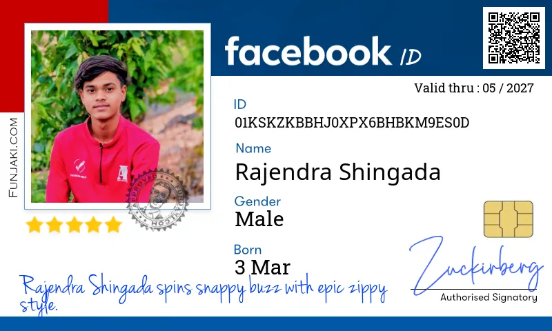 Facebook ID Card