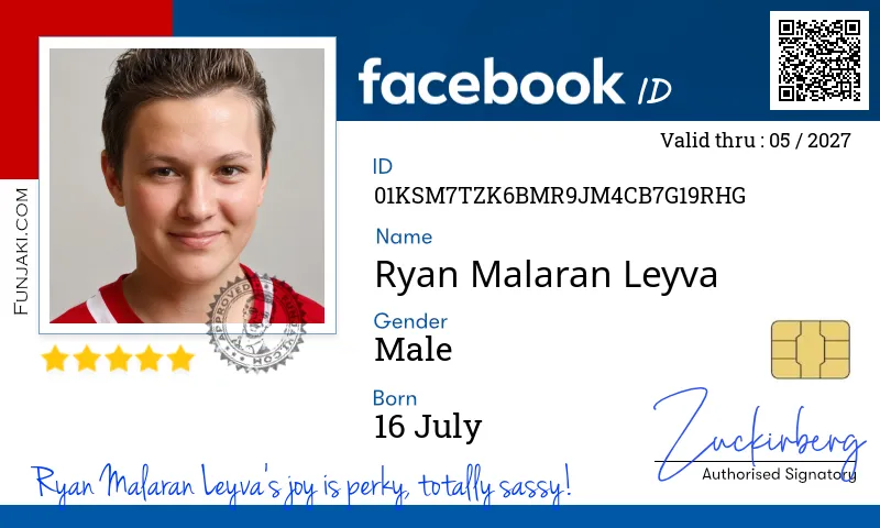 Facebook ID Card