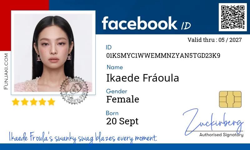 Facebook ID Card