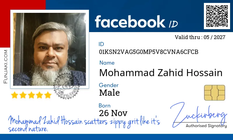 Facebook ID Card