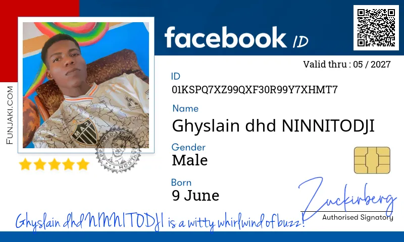 Facebook ID Card