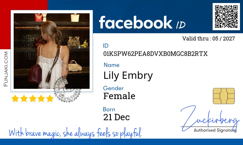 Facebook ID Card